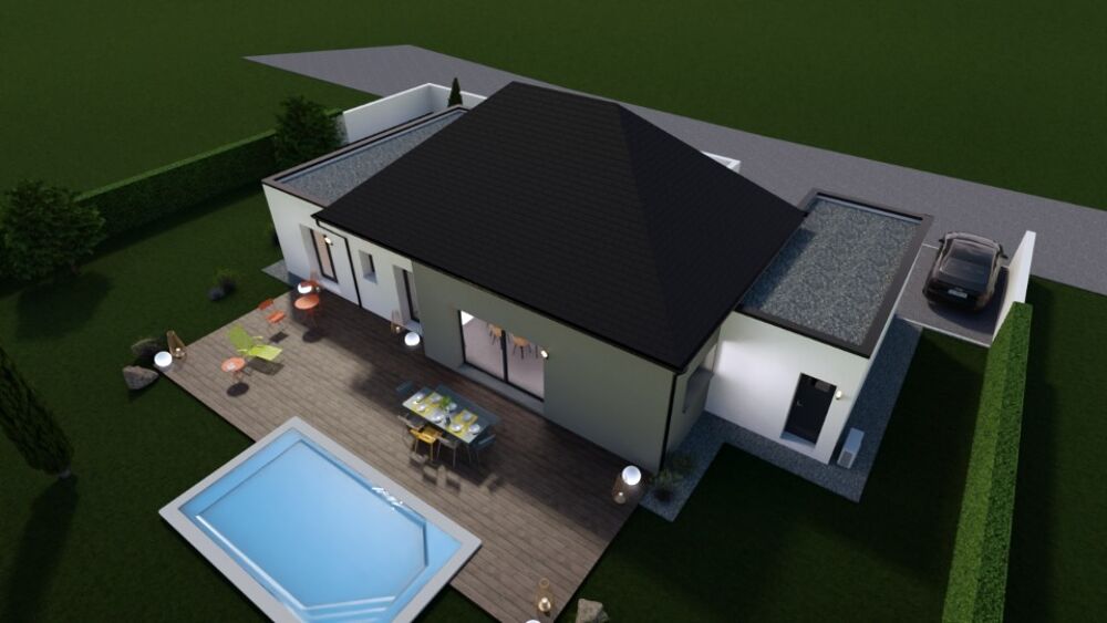MAISON À CONSTRUIRE DE 100 M² À CERELLES, PROCHE DE TOUR....