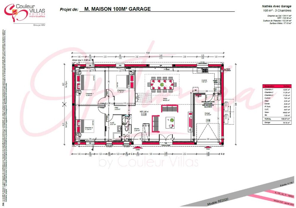 Maison neuve + terrain à Saubion - Projet clé en main, f....