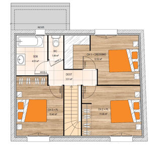  Maison à vendre 5 pièces 80 m²