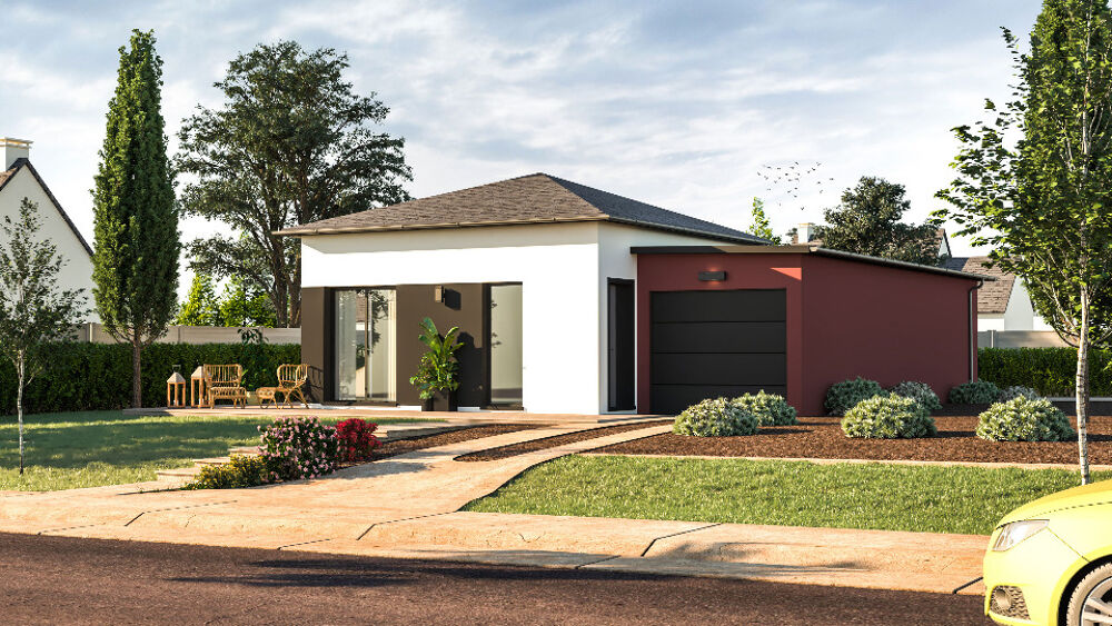 MAISON À CONSTRUIRE DE 75 M² À PLOUAY AVEC 3 PIÈCES, PRO....