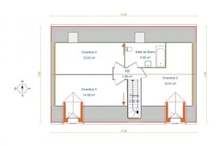  Maison 5 pièces 102 m² Dieppe