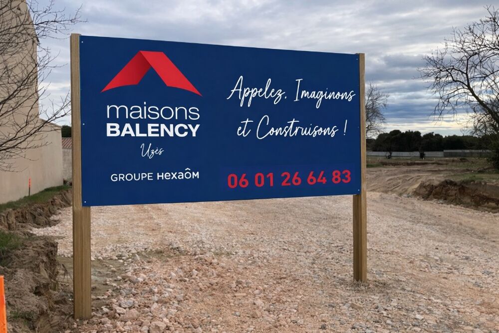 vente Terrain - 354 m� Saint-Quentin-la-Poterie (30700)