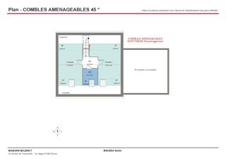  Maison 3 pi�ces 103 m� Baulne