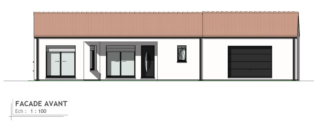 MAISON À CONSTRUIRE DE 96 M² PROCHE DE LA ROCHE-SUR-YON<....