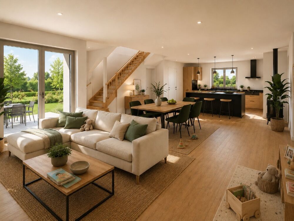 vente Maison - 5 pièce(s) - 118 m² Balgau (68740)