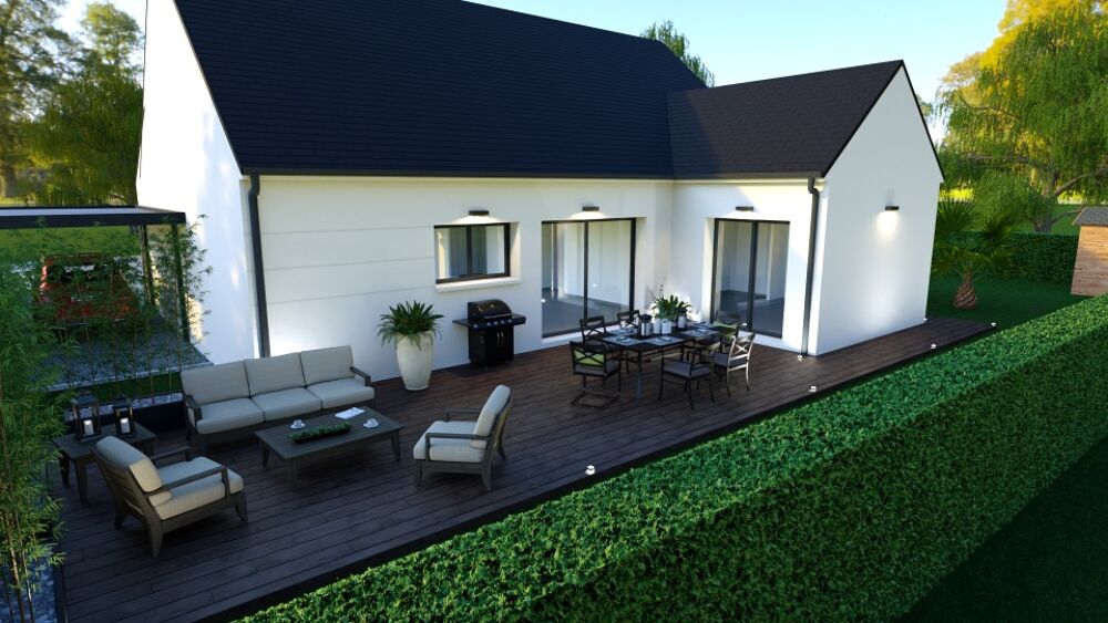 vente Maison - 4 pièce(s) - 90 m² Saint-Martin-d'Auxigny (18110)