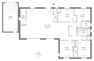  Maison 6 pi�ces 130 m� Saint-siffret