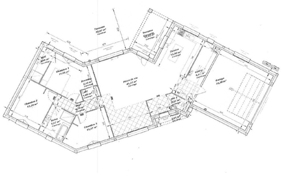 vente Maison - 4 pi�ce(s) - 120 m� Bragayrac (31470)