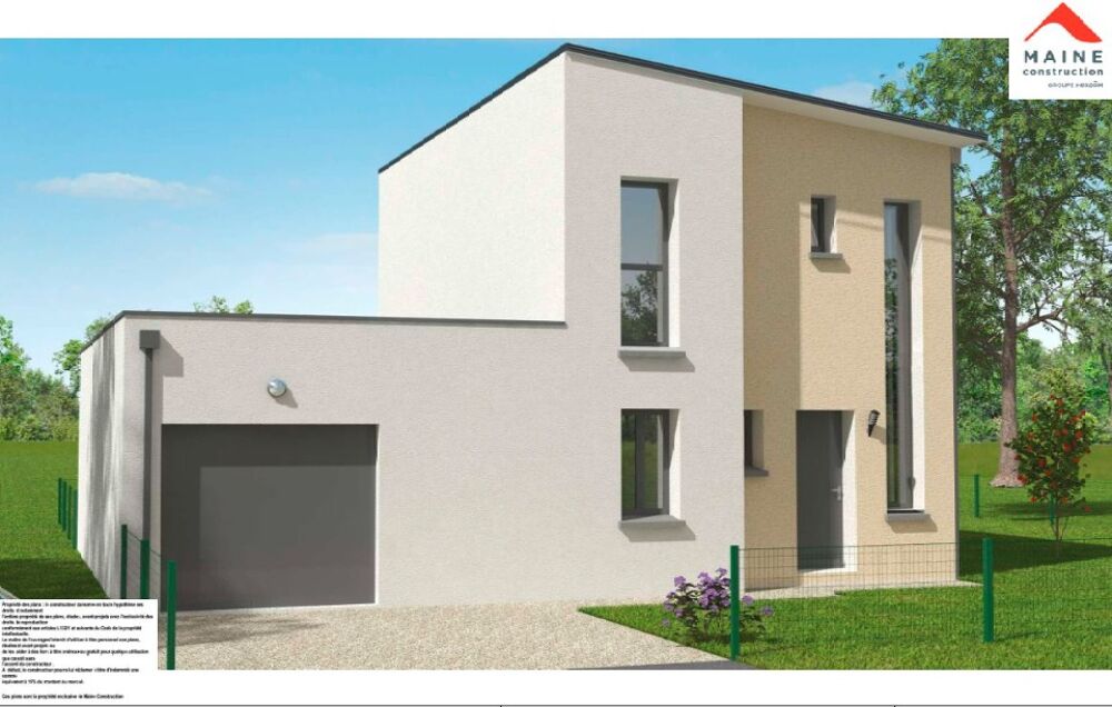 VENTE : maison de 5 pièces (113 m²) à Parigné-l'Évêque<B....