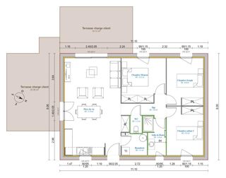  Maison  vendre 4 pices 70 m