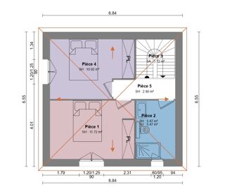  Maison � vendre 5 pi�ces 100 m�