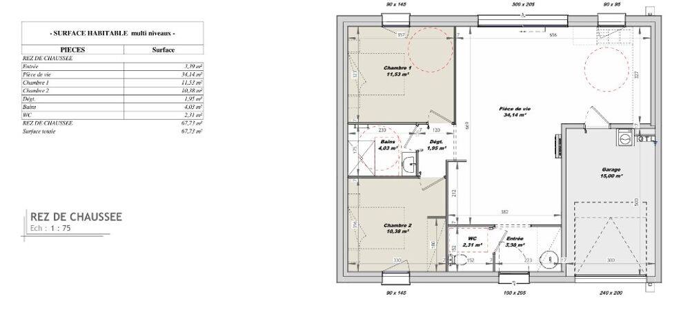 MAISON À CONSTRUIRE DE 67 M² À TALMONT-SAINT-HILAIRE, DA....