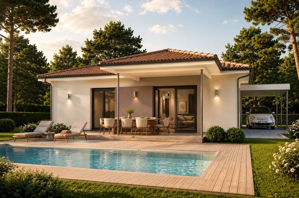 Villa Dona + terrain à Saint-Vincent-de-Tyrosse - Centre....