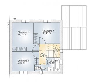  Maison à vendre 5 pièces 81 m²