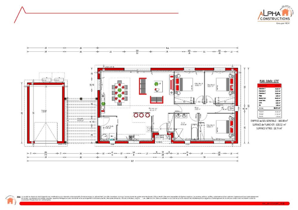 vente Maison - 4 pièce(s) - 98 m² Calviac-en-Périgord (24370)