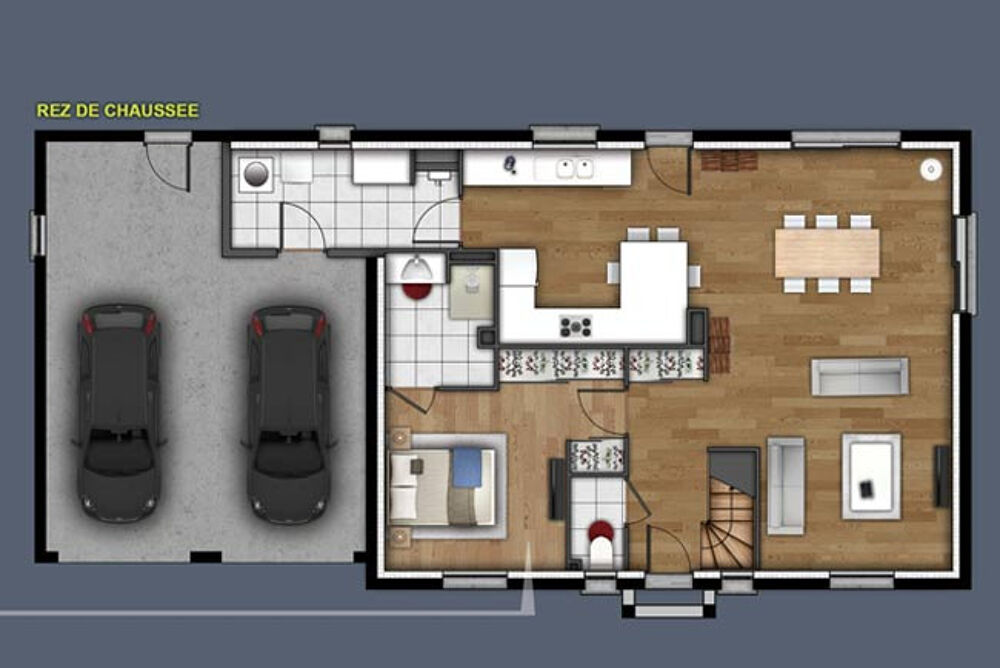 MAISON À CONSTRUIRE DE 151 M² IDÉALEMENT SITUÉE À MONTAU....