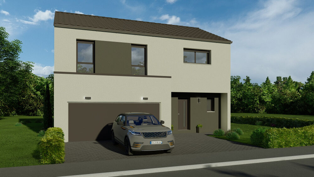 DISTROFF ,SUR BEAU TERRAIN EXPOSE PLEIN SUD MAISON DESIG....