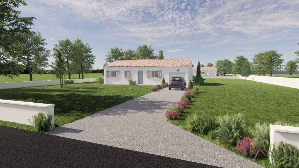 vente Maison - 4 pièce(s) - 84 m² Asnières-la-Giraud (17400)