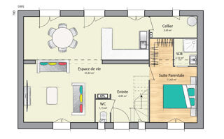  Maison 6 pices 80 m Arpajon