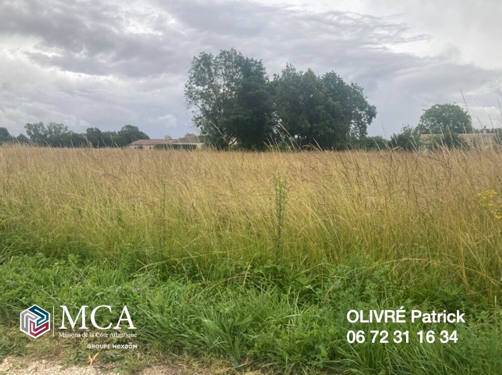 vente Terrain - 523 m² Nieul-lès-Saintes (17810)