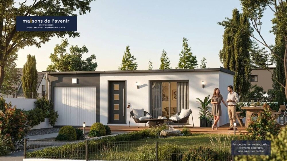 MAISON À CONSTRUIRE DE 55 M² À INZINZAC-LOCHRIST, 3 PIÈC....