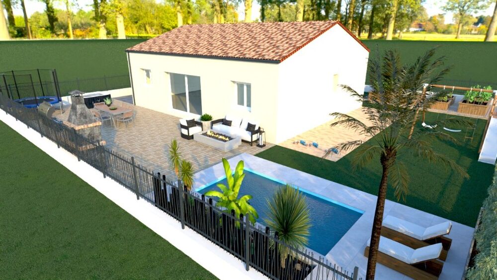 MAISON À CONSTRUIRE DE 85 M² PROCHE DE BÉZIERS, 5 PIÈCES....
