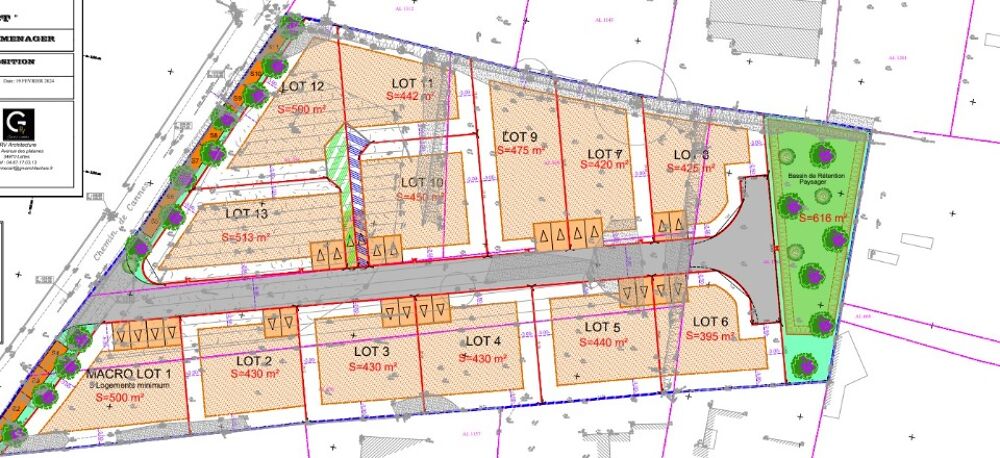 vente Terrain - 430 m² Saint-Victor-la-Coste (30290)