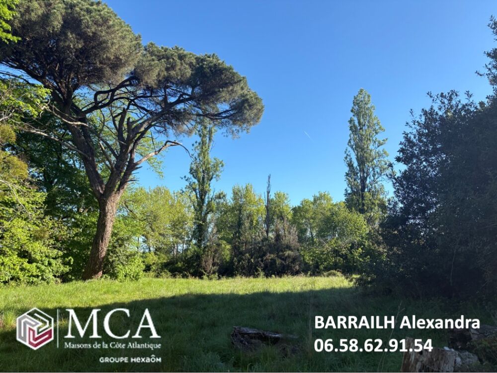 vente Terrain - 650 m² Le Pout (33670)