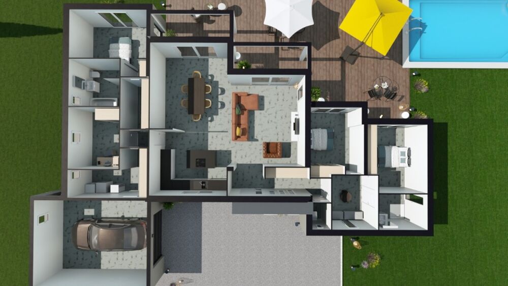 vente Maison - 5 pièce(s) - 145 m² Véretz (37270)