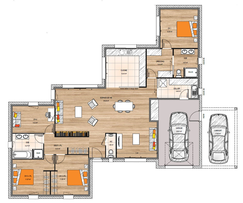 MAISON À CONSTRUIRE DE 139 M² PROCHE D'ANGERS S....