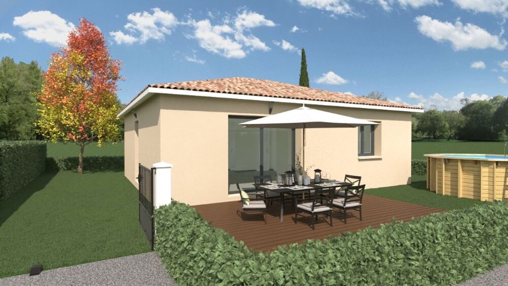 vente Maison - 3 pièce(s) - 60 m² Brue-Auriac (83119)