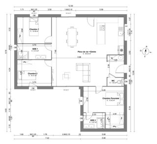  Maison � vendre 4 pi�ces 105 m�