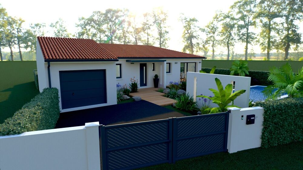 MAISON À CONSTRUIRE DE 90 M² IDÉALEMENT SITUÉE À CANOHÈS....