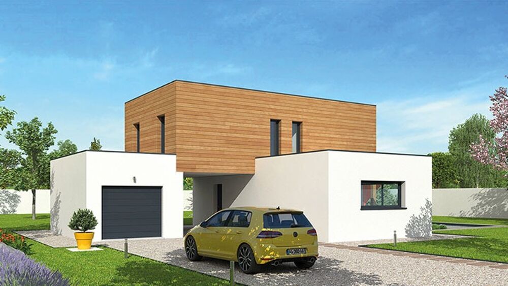 PROJET PRÊT À DÉCORER : terrain 500 m² + maison ossature....