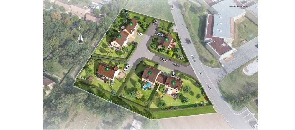 vente Terrain - 516 m² Marines (95640)