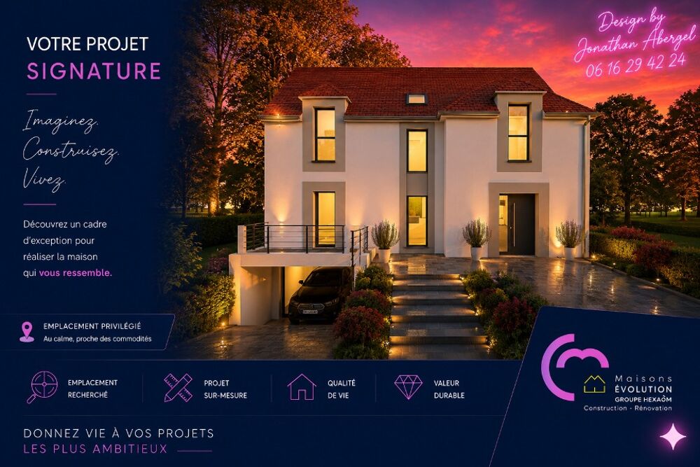 MAISON À CONSTRUIRE DE 190 M² À VERRIÈRES-LE-BUISSON DAN....