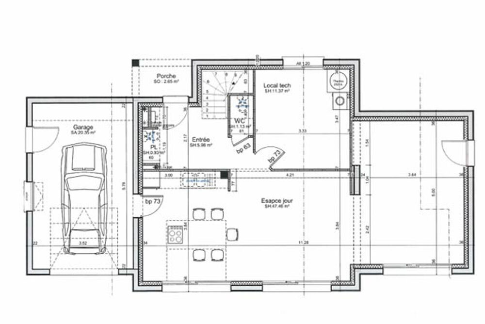 MAISON À CONSTRUIRE DE 115 M² PROCHE DE LE HAVRE, 4 PIÈC....