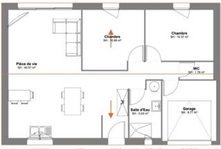  Maison � vendre 3 pi�ces 70 m�