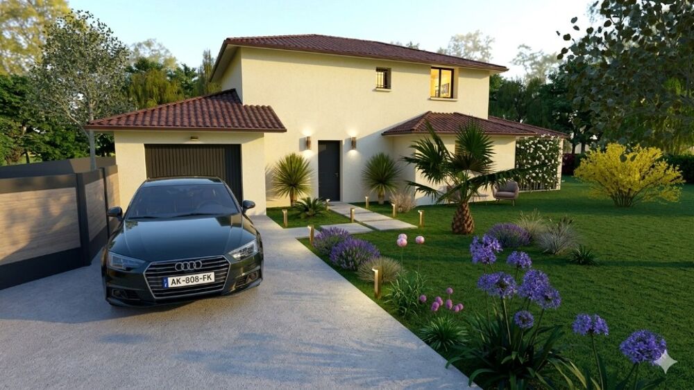 Maison neuve 123 M2 avec jardin à LAVEYRON (26140) V....
