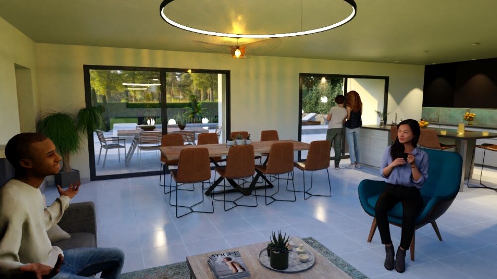Belle villa contemporaine avec espace invités indépendan....