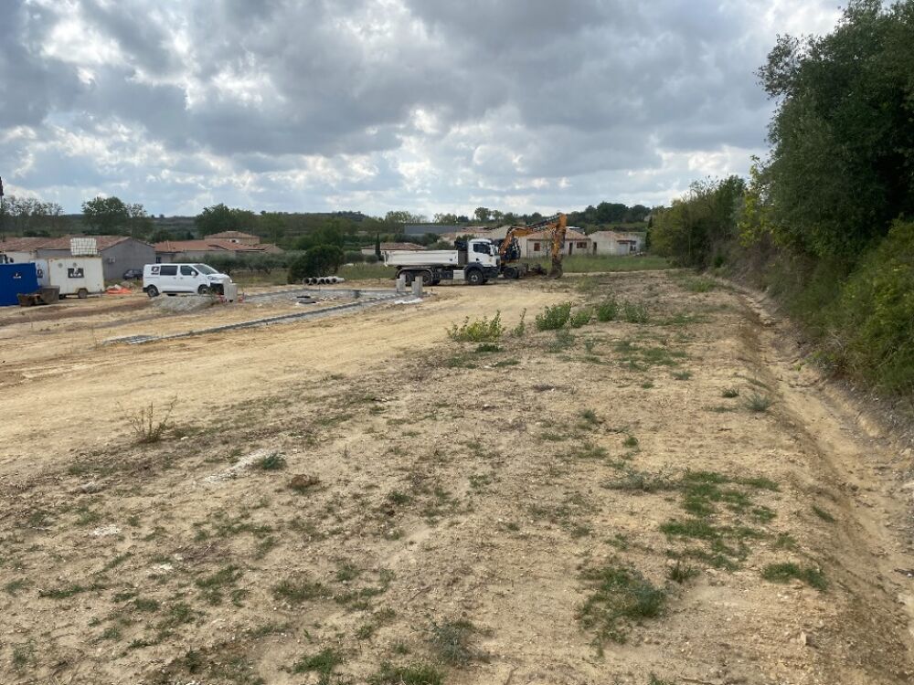 vente Terrain - 505 m² Pouzolles (34480)