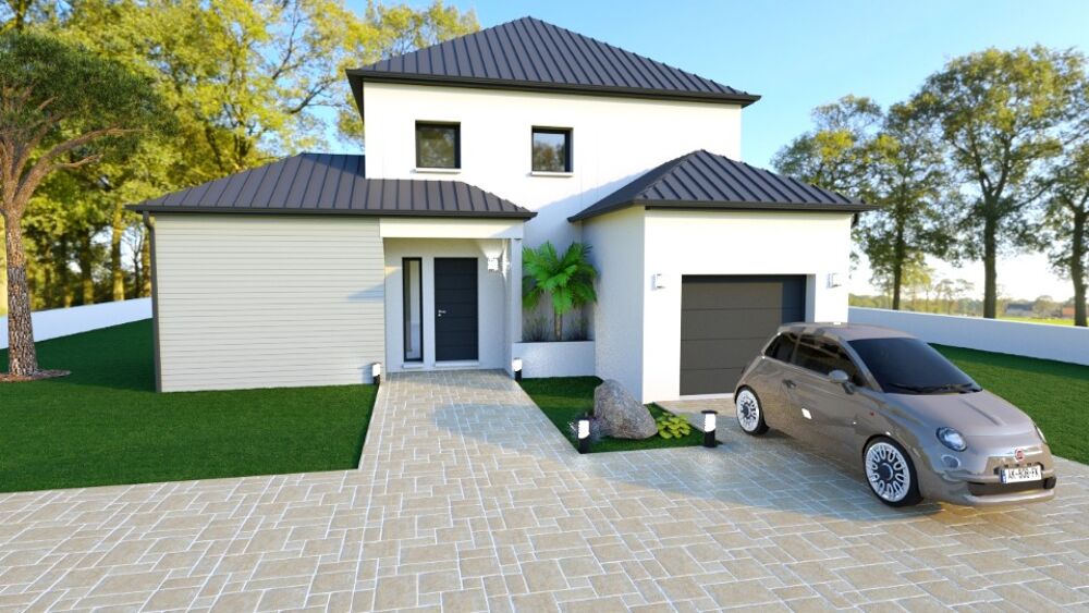 MAISON À CONSTRUIRE DE 110 M² À SAINT-MARTIN-AUX-CHARTRA....