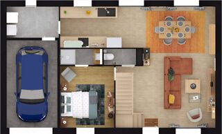  Maison 4 pi�ces 112 m� Saint-beno�t-d'h�bertot