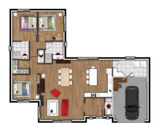 Maison à vendre 4 pièces 129 m²