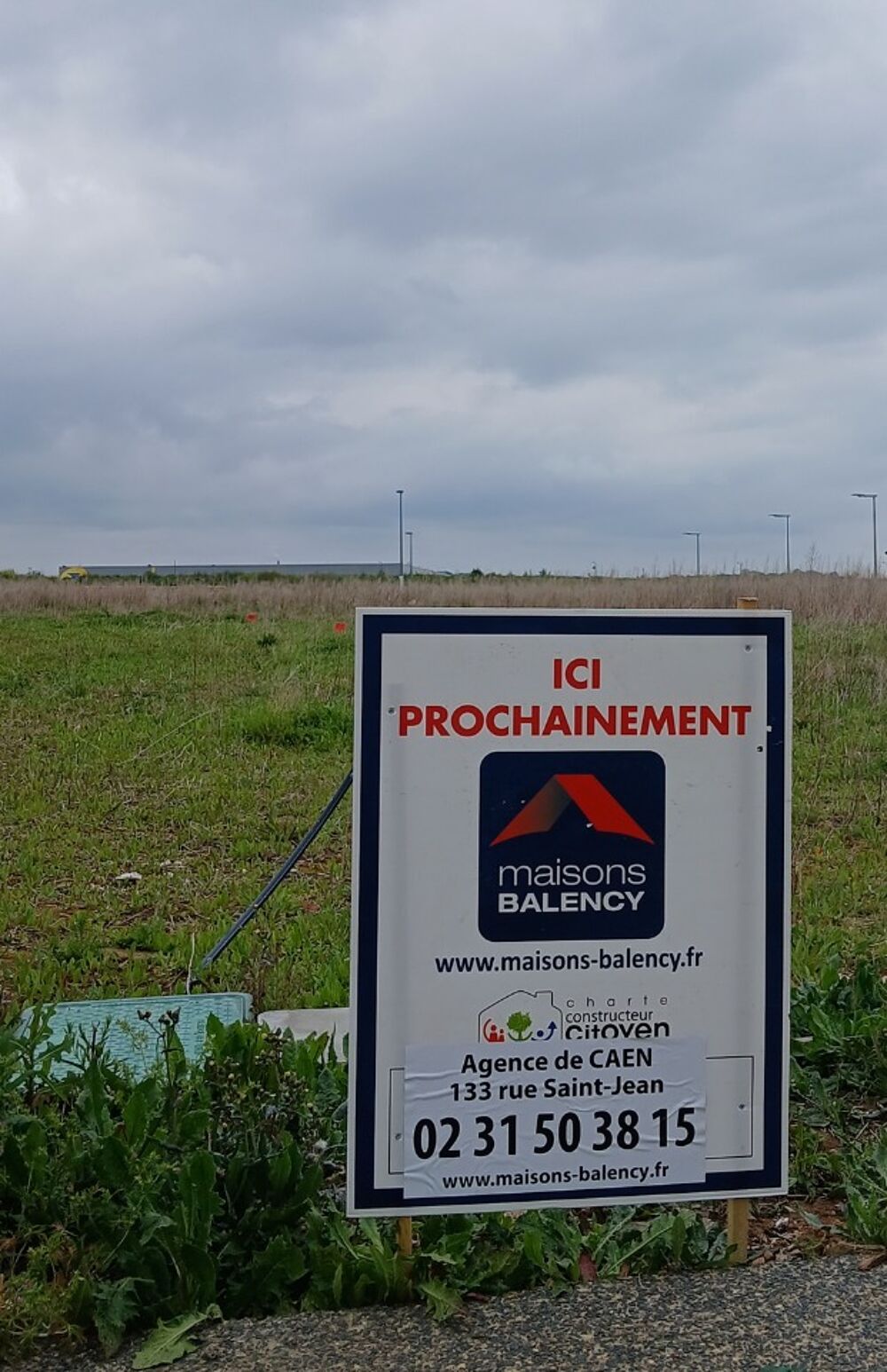 vente Terrain - 450 m² Tourville-sur-Odon (14210)