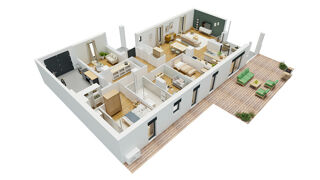  Maison à vendre 5 pièces 135 m²
