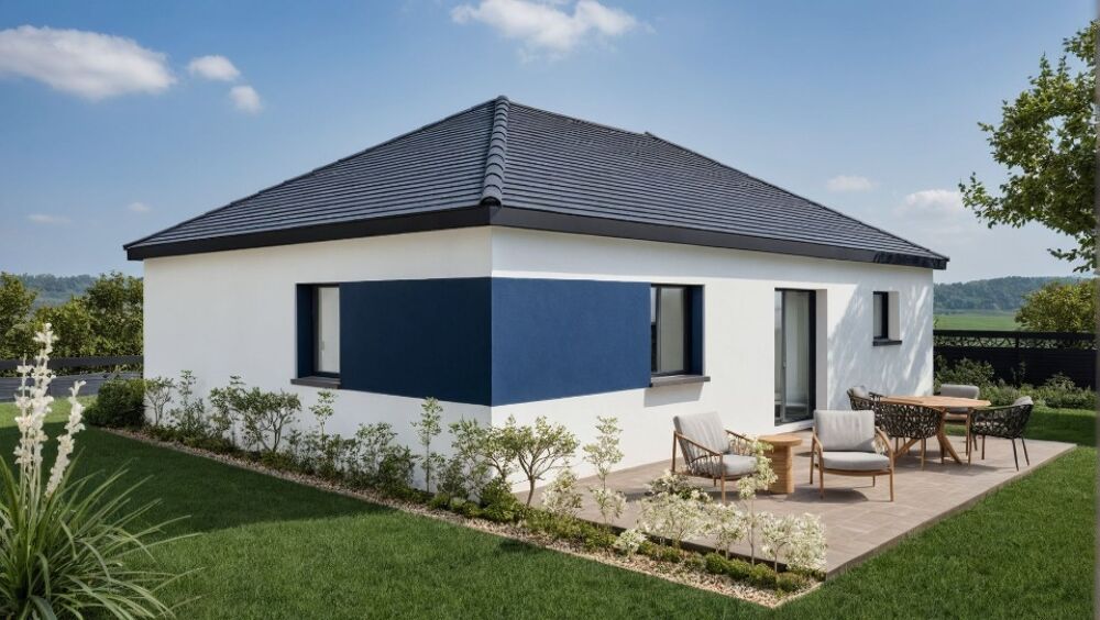 Maison neuve de plain-pied de 75 m² à construire à Burnh....