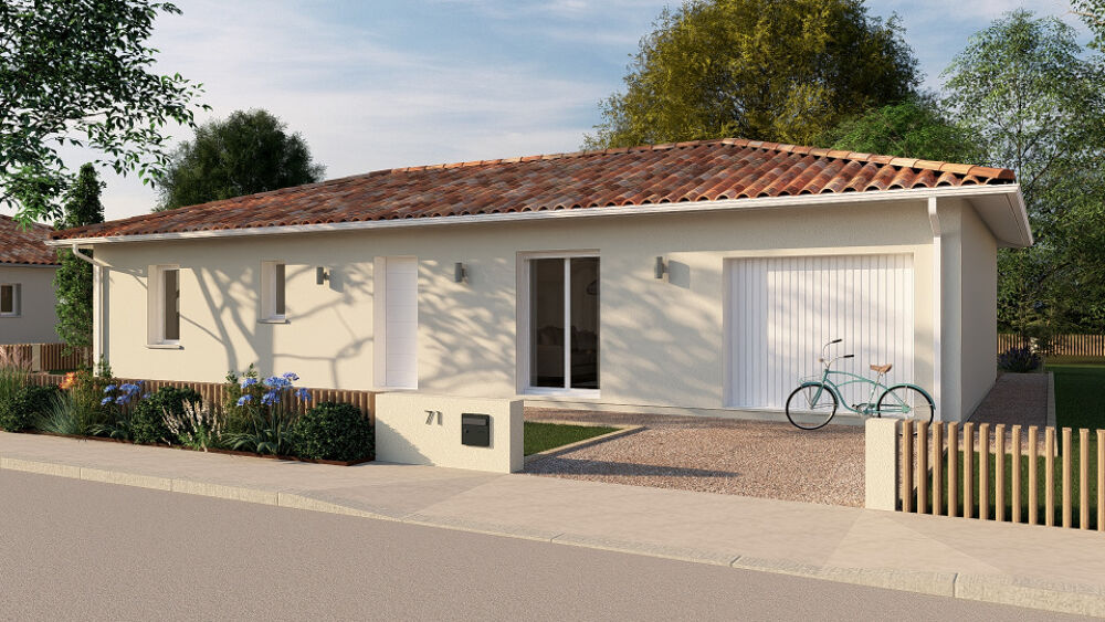 Maison moderne à Cosnac - 100 m² sur 1 450 m², expositio....