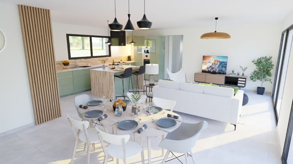 🏡 Villa de plain-pied de 107 m² - Style ultra co....
