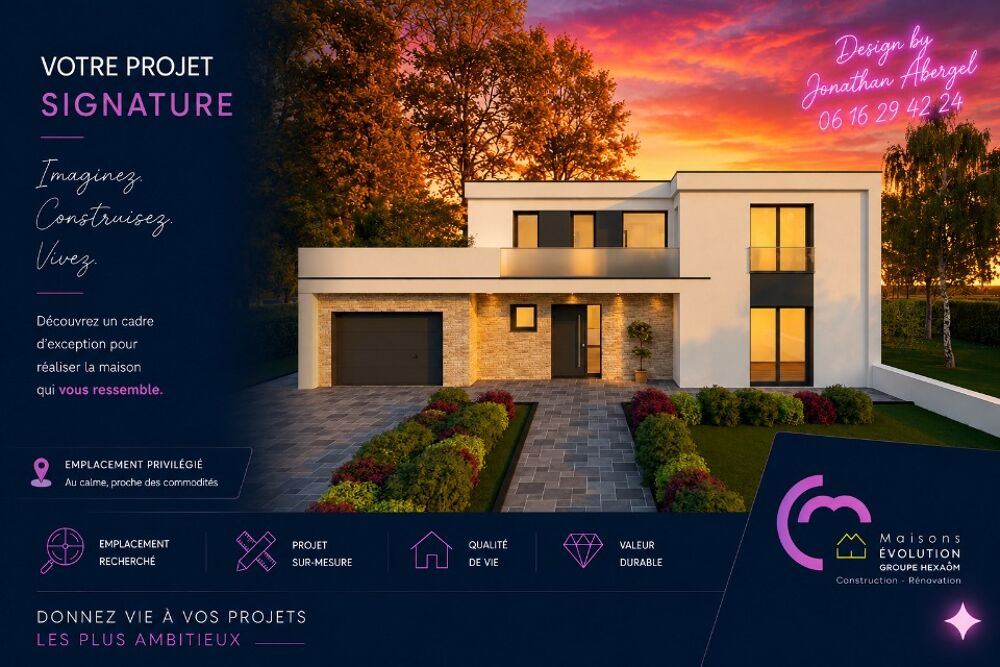 MAISON À CONSTRUIRE DE 170 M² À VERRIÈRES-LE-BUISSON DAN....